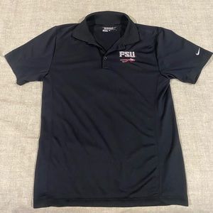 Nike Golf Florida State FSU Dri-fit Men’s Polo size small black
